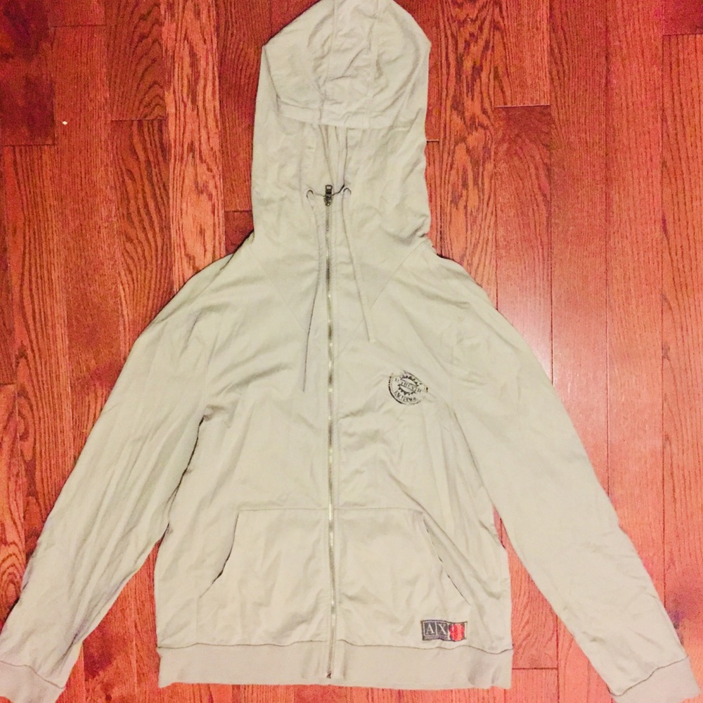 Armani Exchange zipper hoodie